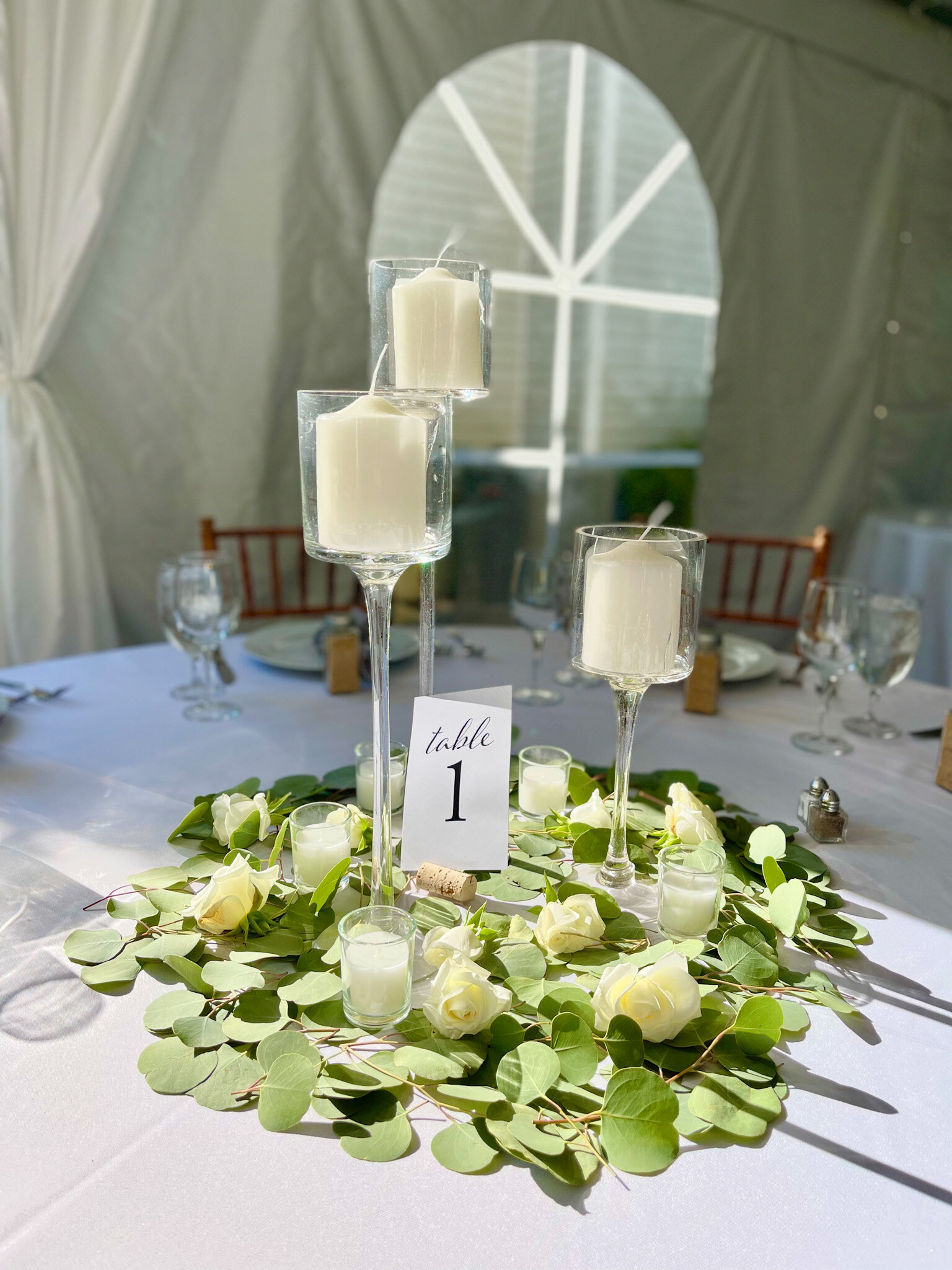 Whimsical and Elegant Centerpiece